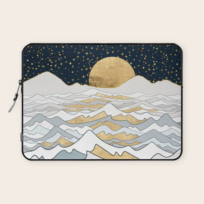 Golden Ocean Laptop Sleeve Gallery Image 1