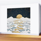 Golden Ocean Wall Mural Gallery Image 2