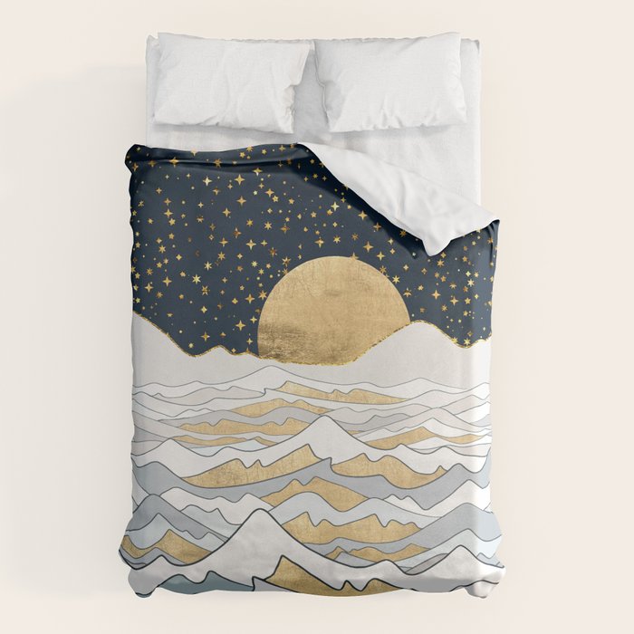 Golden Ocean Duvet Cover Gallery Image 1