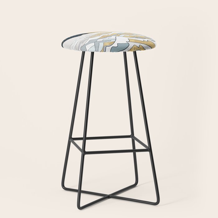 Golden Ocean Stool Gallery Image 1