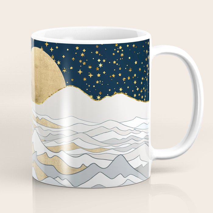 Golden Ocean Coffee Mug Gallery Image 1