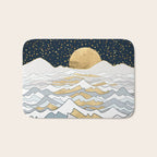 Golden Ocean Bath Mat Gallery Image 1