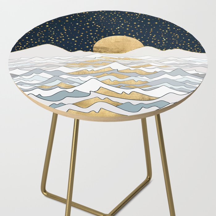 Golden Ocean Side Table Gallery Image 2
