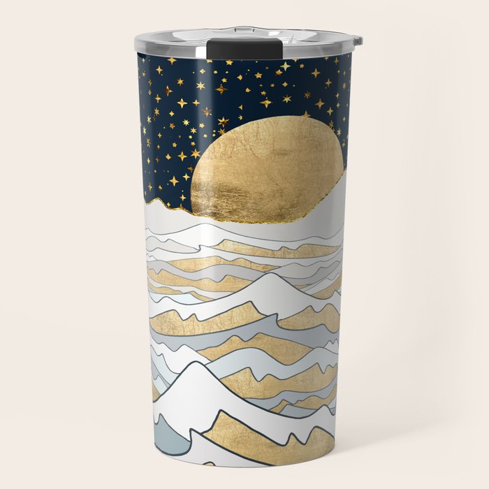 Golden Ocean Travel Mug Gallery Image 1