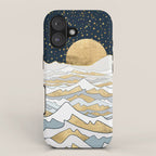 Golden Ocean iPhone Case Gallery Image 1