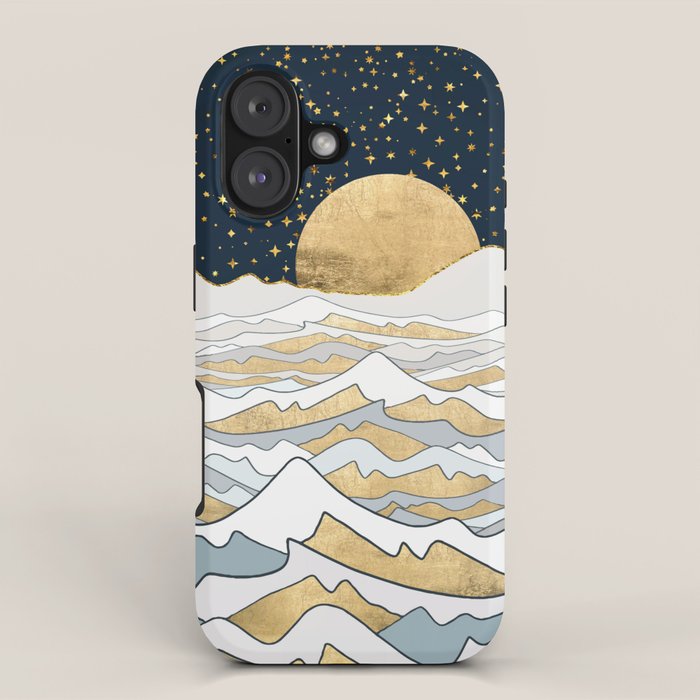 Golden Ocean iPhone Case Gallery Image 1