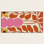 Dropping orange fern  Desk Mat Gallery Image 3