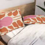 Dropping orange fern  Pillow Sham Gallery Image 2