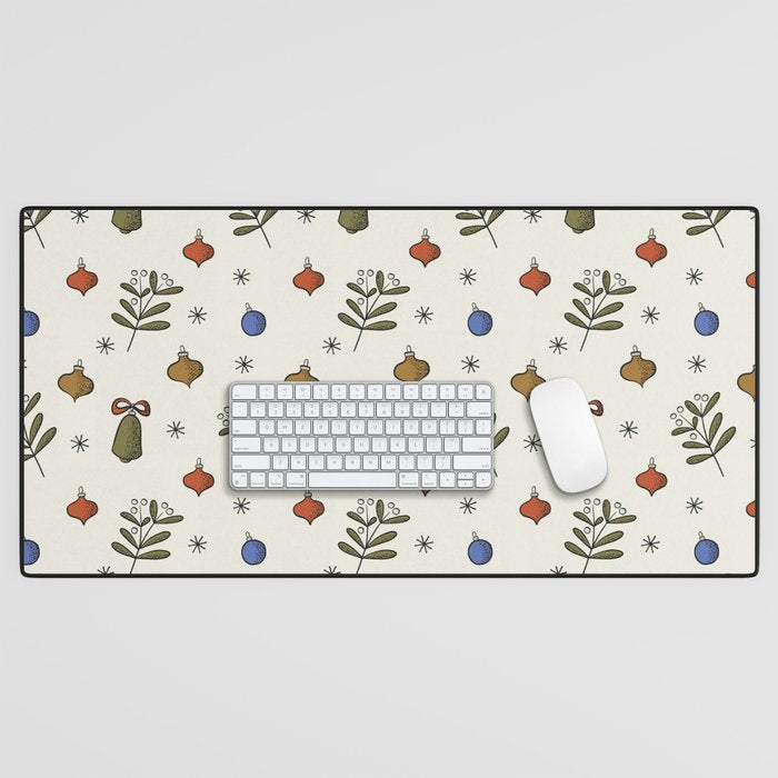 Christmas Pattern #4 Desk Mat Gallery Image 1