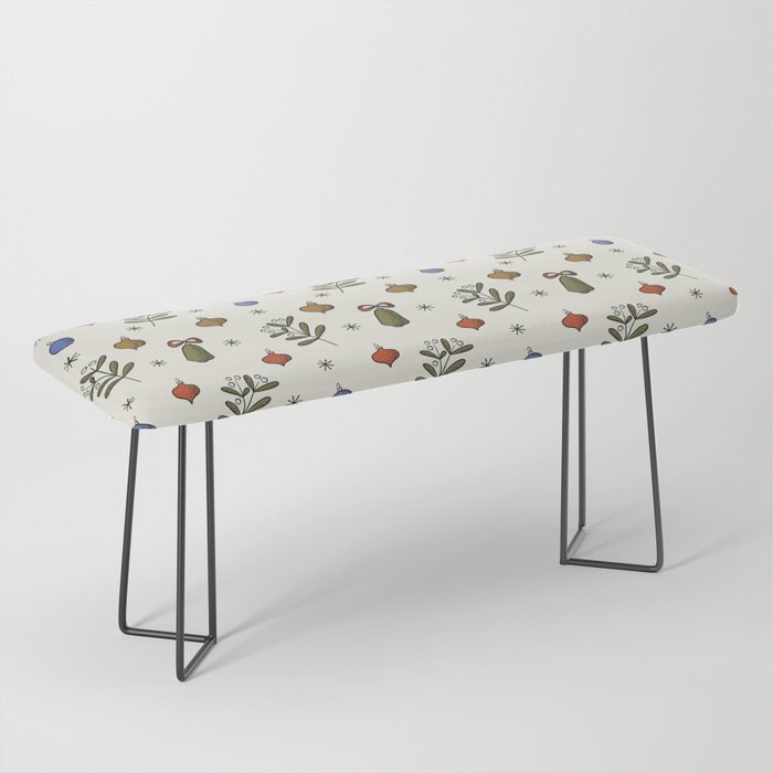 Christmas Pattern #4 Bench Gallery Image 1