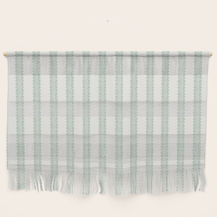 Clarabelle Stripe I Emerald Wall Hanging Gallery Image 1