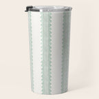 Clarabelle Stripe I Emerald Travel Mug Gallery Image 3