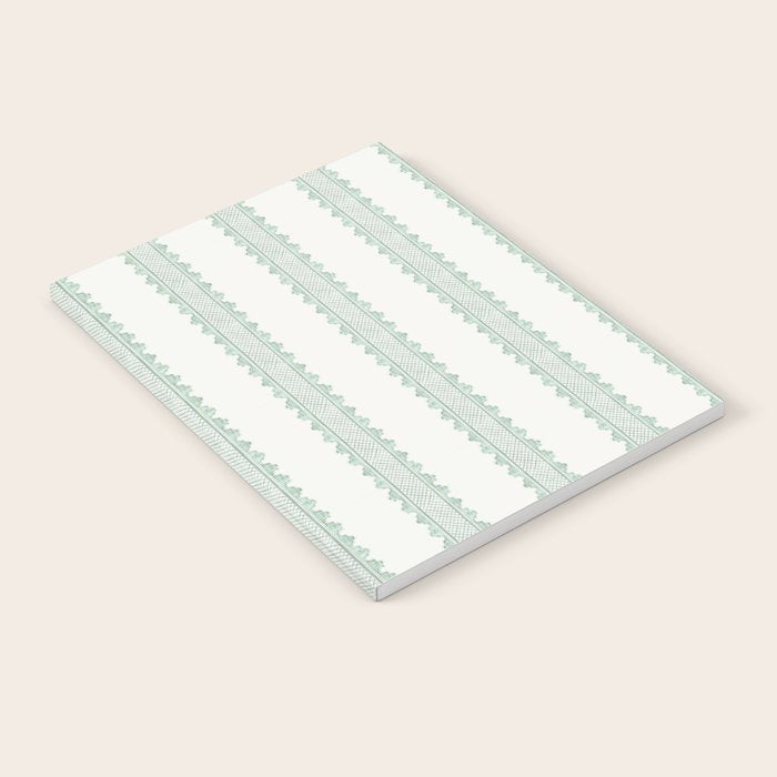 Clarabelle Stripe I Emerald Notebook Gallery Image 2