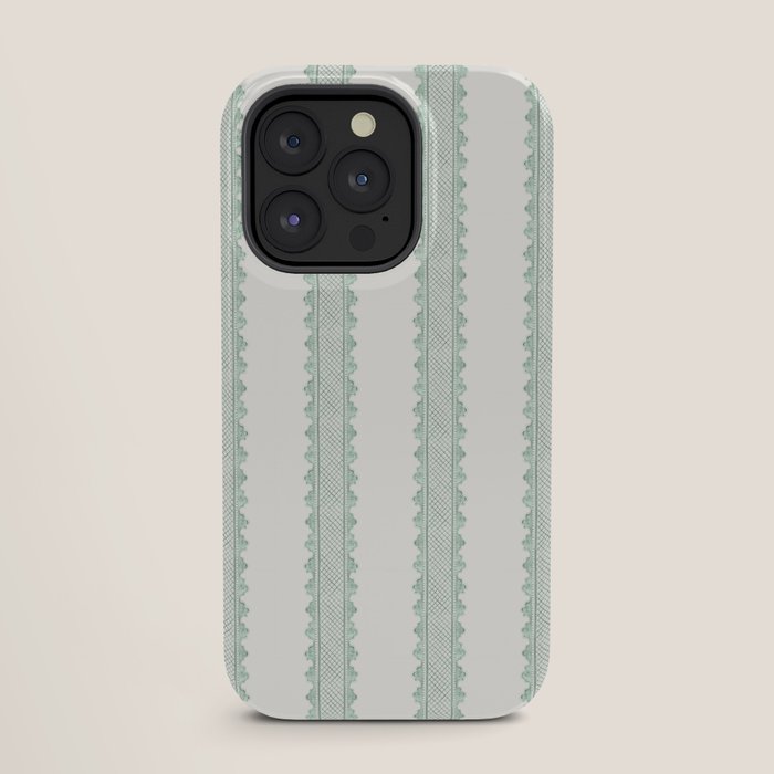 Clarabelle Stripe I Emerald iPhone Case Gallery Image 27