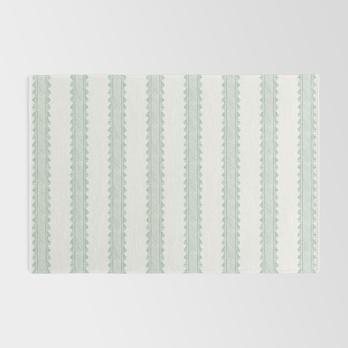 Clarabelle Stripe I Emerald Rug Gallery Image 2