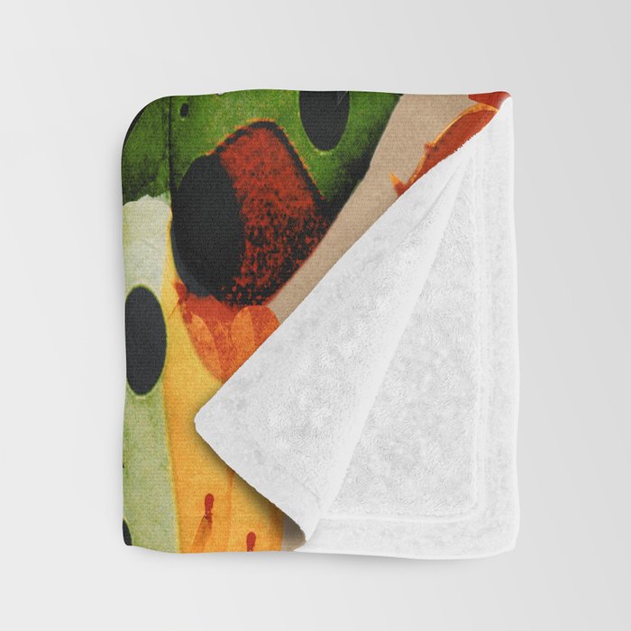 Abstract Modern Cactus 1 Throw Blanket Gallery Image 3