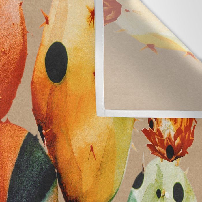 Abstract Modern Cactus 1 Wall Tapestry Gallery Image 3