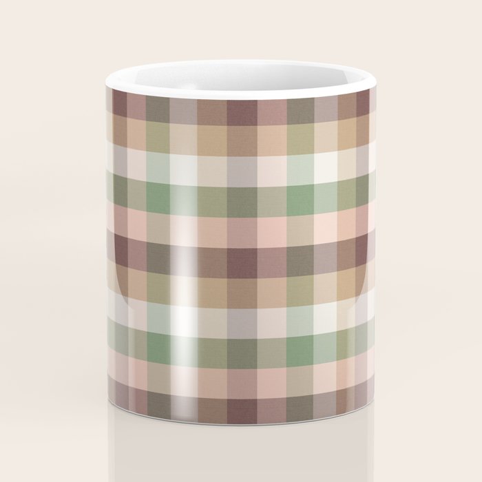Timberland Gingham Plaid Cozy Heirloom Multi Coffee Mug Gallery Image 4