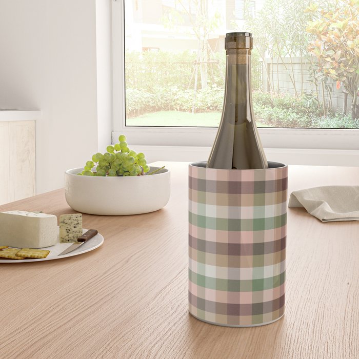 Timberland Gingham Plaid Cozy Heirloom Multi Wine Chiller Gallery Image 4