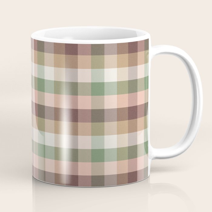 Timberland Gingham Plaid Cozy Heirloom Multi Coffee Mug Gallery Image 1