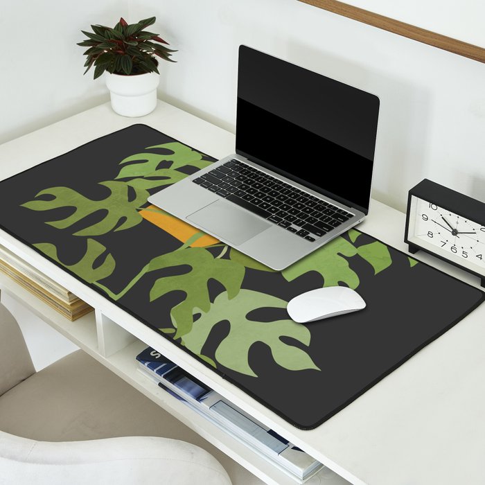 Minimal Abstract Art Plant 28 Desk Mat Gallery Image 2