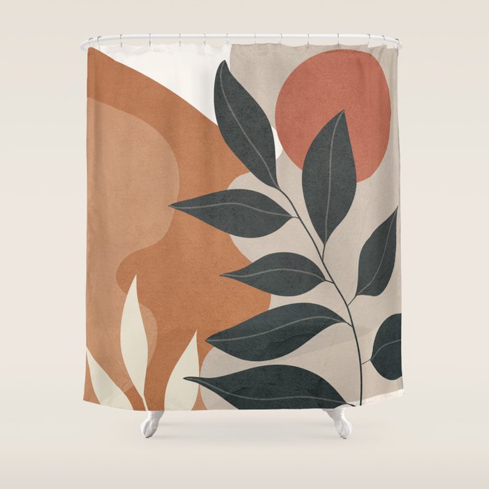 Branches Design 02 Shower Curtain Gallery Image 1
