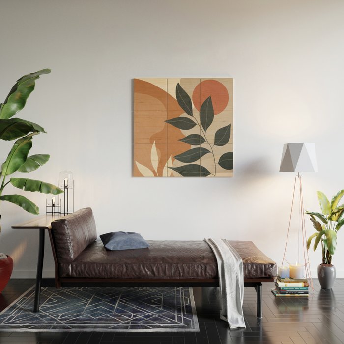 Branches Design 02 Wood Wall Art Gallery Image 2