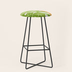 Abstract Art Tropical Leaves 20 Stool Gallery Image 1