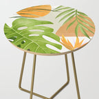 Abstract Art Tropical Leaves 20 Side Table Gallery Image 2