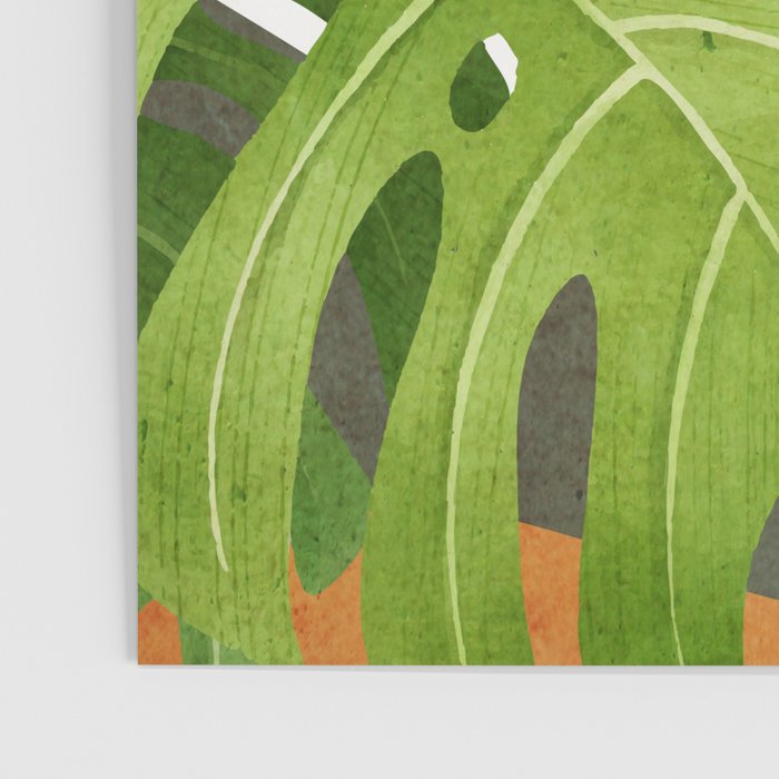 Abstract Art Tropical Leaves 20 Poster Gallery Image 3