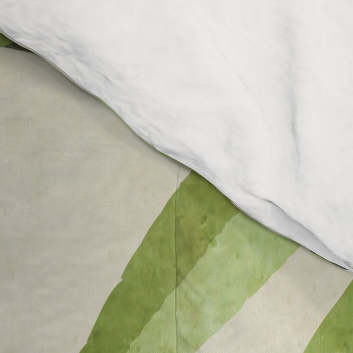 Abstract Art Tropical Leaves 20 Comforter Gallery Image 4