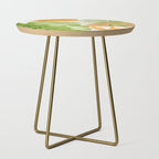 Abstract Art Tropical Leaves 20 Side Table Gallery Image 1