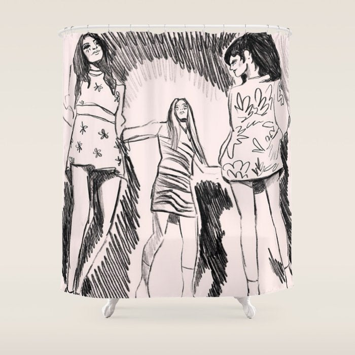 Blame It on the Boogie Shower Curtain Gallery Image 1