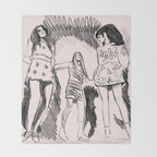 Blame It on the Boogie Throw Blanket Gallery Image 2