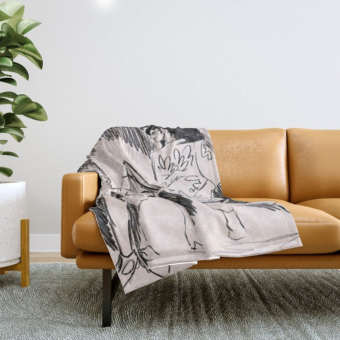 Blame It on the Boogie Throw Blanket Gallery Image 1