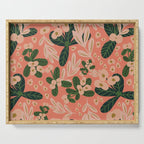 Poppy Pine (pink) Serving Tray Gallery Image 1