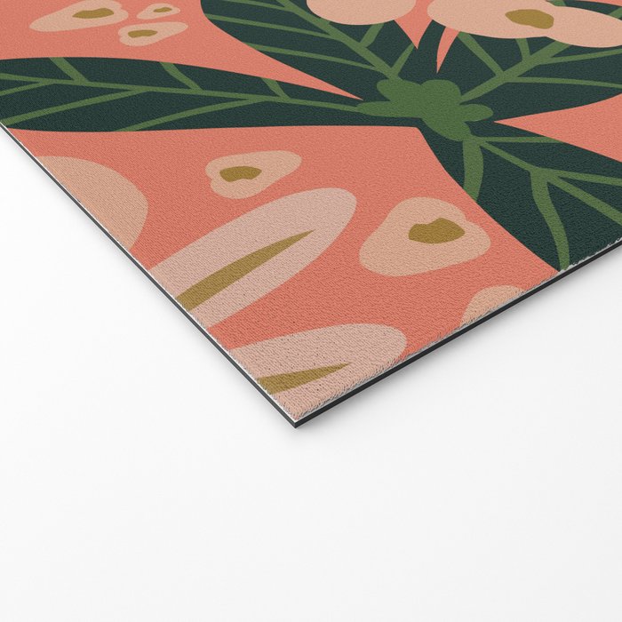 Poppy Pine (pink) Welcome Mat Gallery Image 2