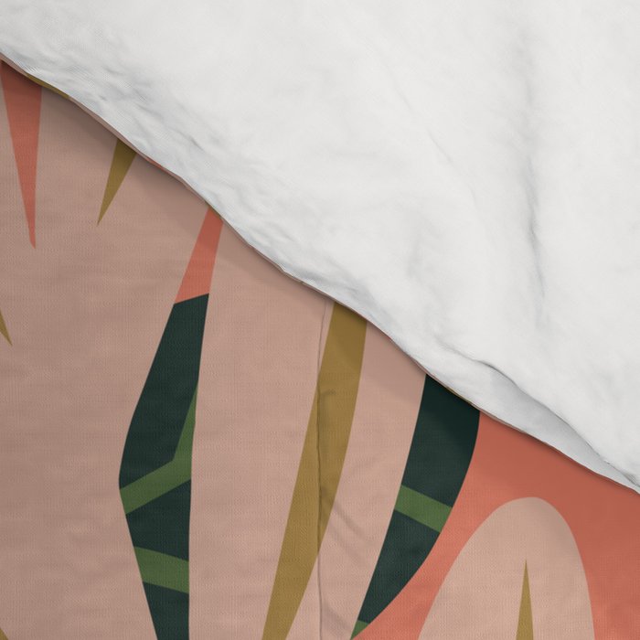 Poppy Pine (pink) Comforter Gallery Image 4