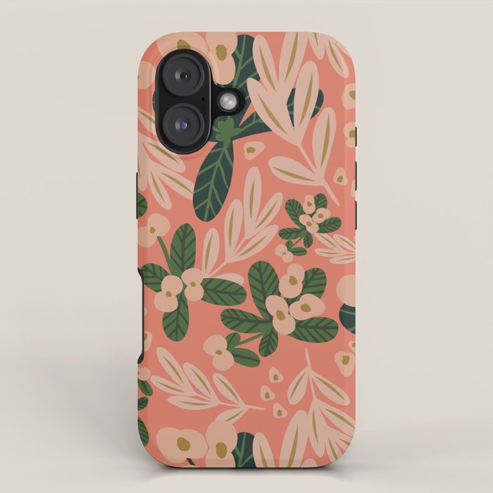 Poppy Pine (pink) iPhone Case Gallery Image 1