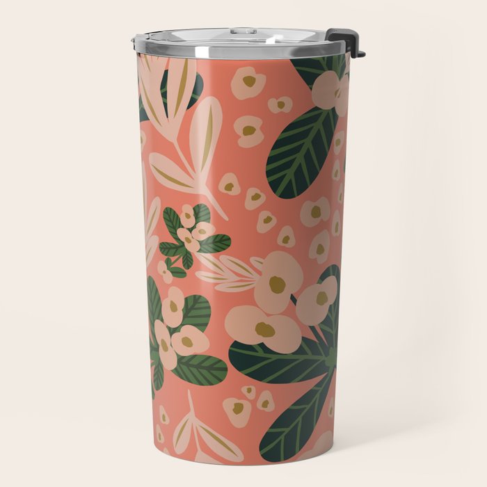 Poppy Pine (pink) Travel Mug Gallery Image 2