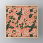 Poppy Pine (pink) Mini Art Print Gallery Image 1