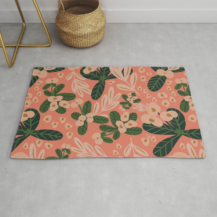Poppy Pine (pink) Rug Gallery Image 1