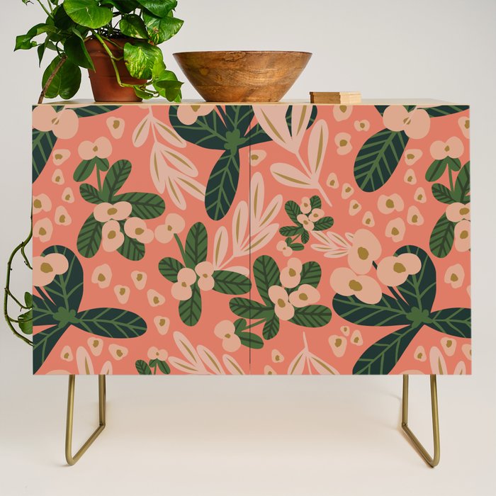 Poppy Pine (pink) Credenza Gallery Image 1