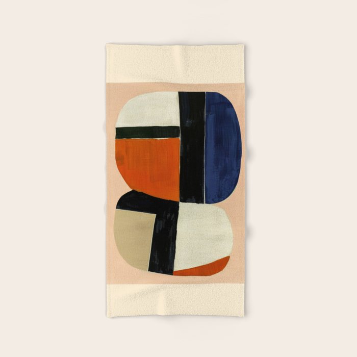 Rhythm of Shapes Bath Towel Gallery Image 2