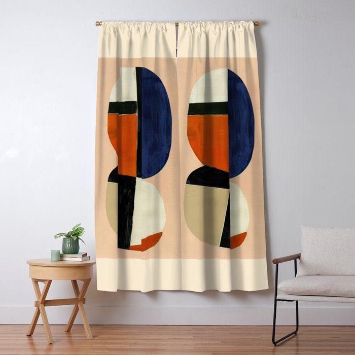 Rhythm of Shapes Window Curtain Gallery Image 5