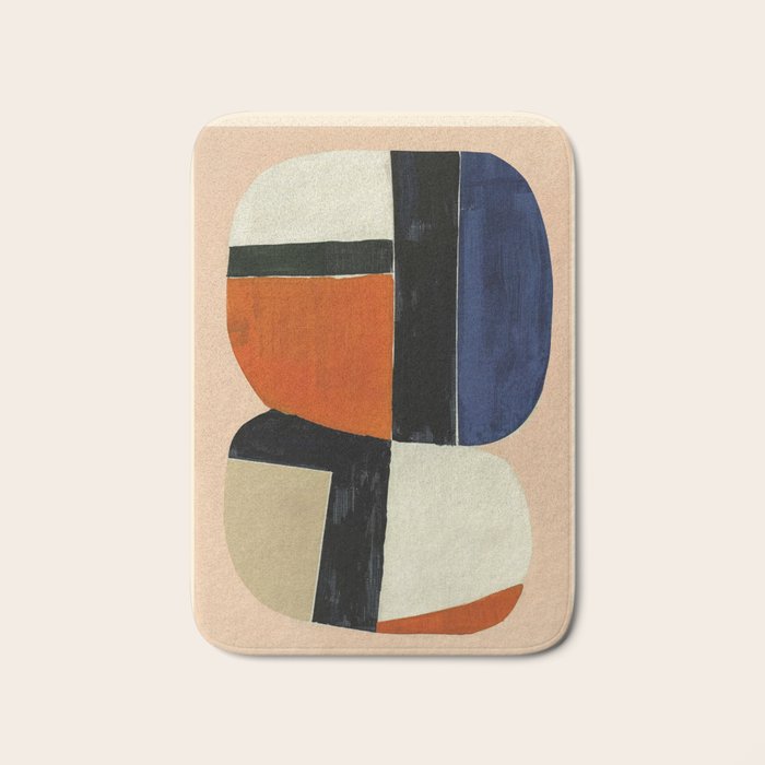Rhythm of Shapes Bath Mat Gallery Image 1
