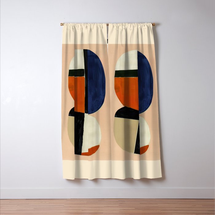 Rhythm of Shapes Window Curtain Gallery Image 3