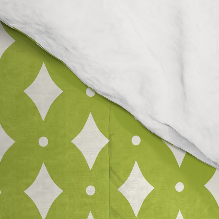 Vintage Stars XVIII Chartreuse Green Comforter Gallery Image 4