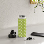 Vintage Stars XVIII Chartreuse Green Water Bottle Gallery Image 4