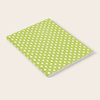 Vintage Stars XVIII Chartreuse Green Notebook Gallery Image 2